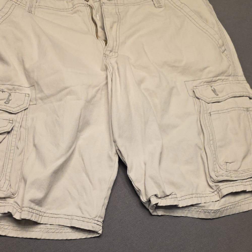 Lee Men's Cargo Shorts - Cream